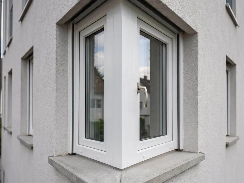 PİMAPEN PVC pencere doğrama sistemi, modern konut cephesi